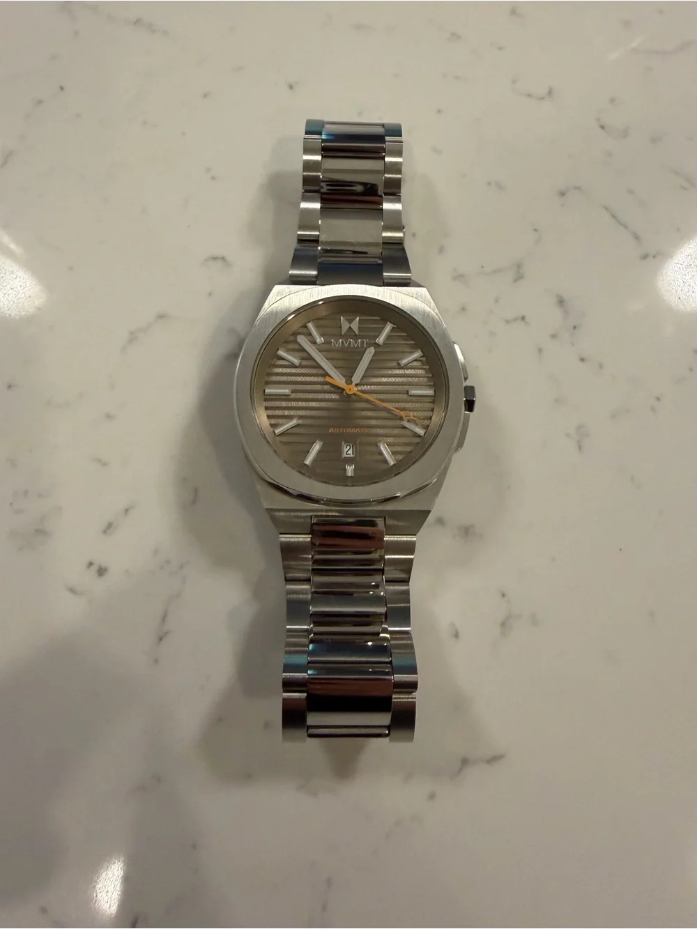 MVMT Silver and Gold-Tone Accent Men's Stainless Steel Watch